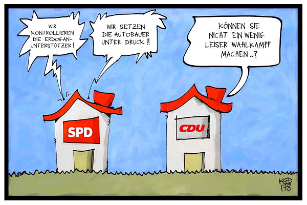 Wahlkampfgetöse