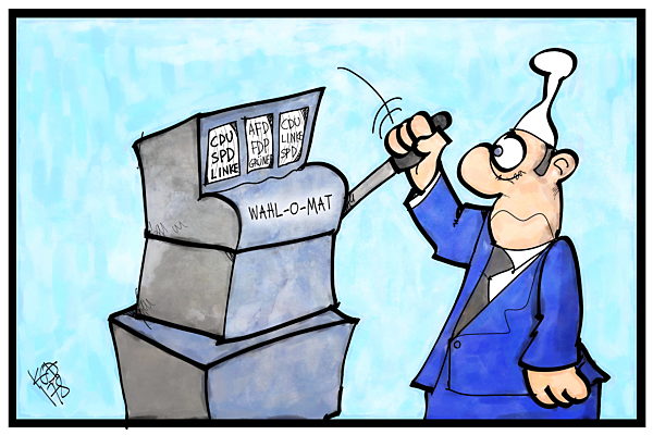 Der Wahl-O-Mat ist da