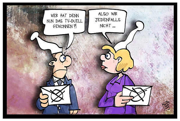 Die Verlierer des TV-Duells