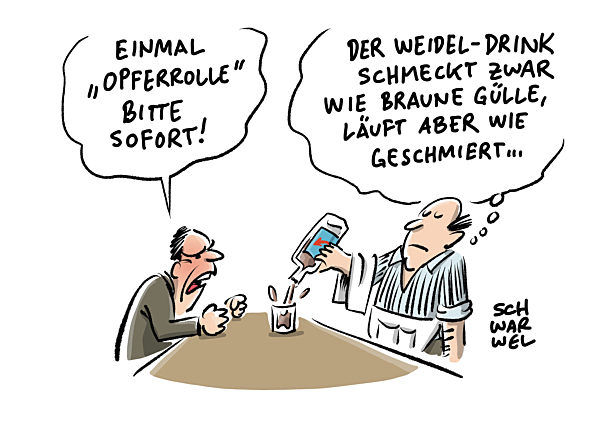 Nach Weidel-Gate bei Slomka : Alice Weidel sagt kurzfristig Auftritt in ZDF