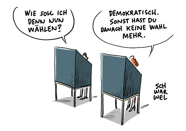 Umfrage zur Bundestagswah l: AfD derzeit drittstärkste Kraft
