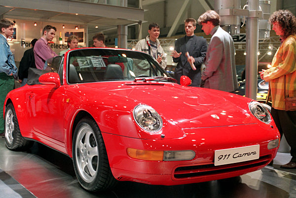 Porsche stellt den neuen 911 Carrera auf der Leipziger Automesse (9. bis 17...