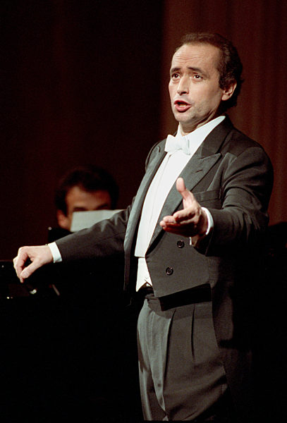 Jose Carreras (Archivfoto und Text 1992)