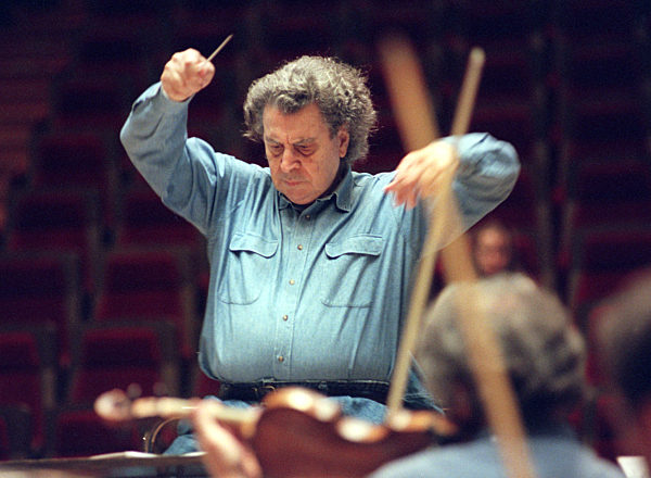 Mikis Theodorakis (Archivfoto und Text 1996)