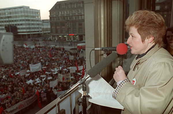 Monika Wulf -Mathies  (Archivfoto und Text 1995)