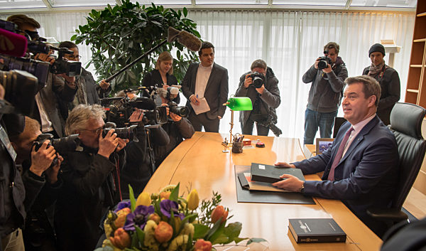 Dienstantritt Söder