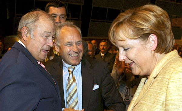 CSU Parteitag - Merkel, Beckstein, Huber