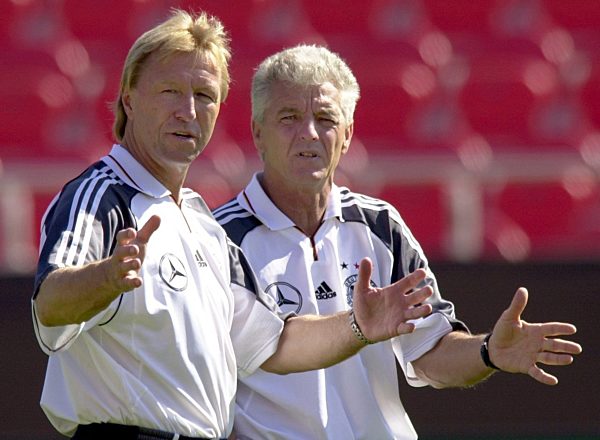 Fußball-EM: Horst Hrubesch und Erich Ribbeck