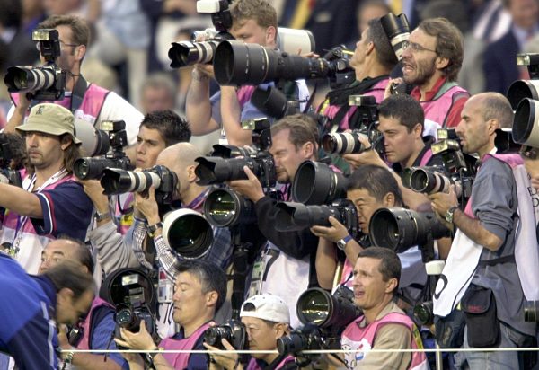 Fotografen bei der Fußball-EM