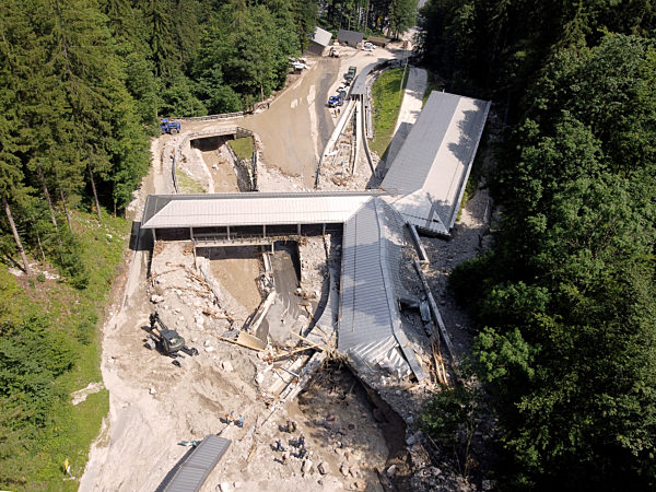 Nach dem Unwetter in Bayern