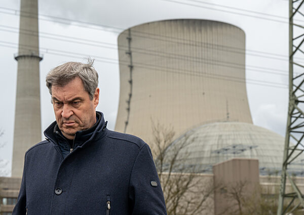 Söder und Aiwanger vor Abschaltung von Isar 2