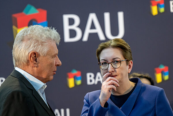 Bau 2023 - Messeeröffnung