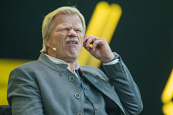 Oliver Kahn bei "Bits & Pretzels"