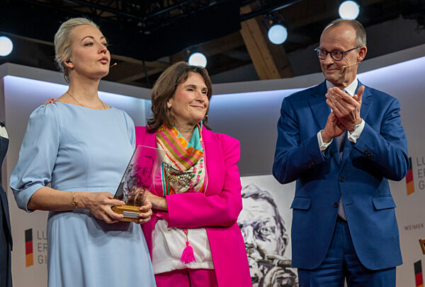 Julia Nawalnaja bekommt Freiheitspreis der Medien