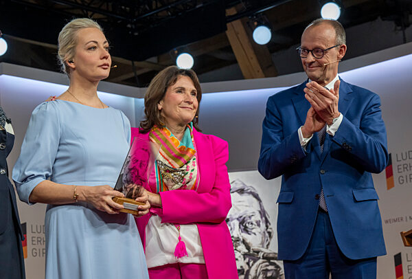 Julia Nawalnaja bekommt Freiheitspreis der Medien