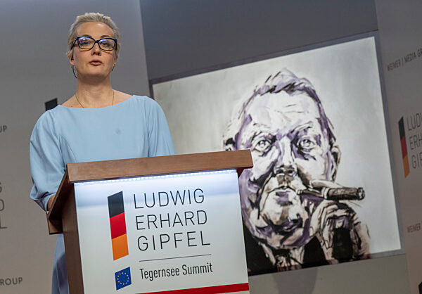 Julia Nawalnaja bekommt Freiheitspreis der Medien