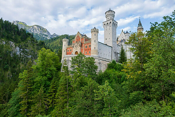 Restaurierungsarbeiten Schloss Neuschwanstein
