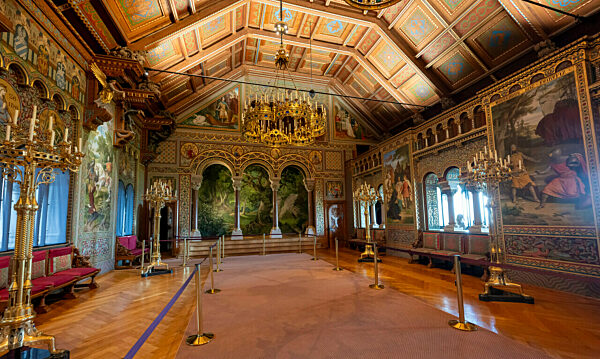Restaurierungsarbeiten Schloss Neuschwanstein