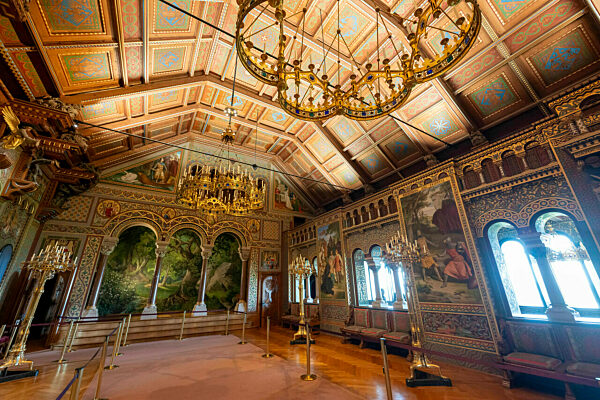 Restaurierungsarbeiten Schloss Neuschwanstein