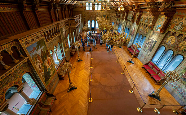 Restaurierungsarbeiten Schloss Neuschwanstein