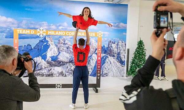 Olympia Einkleidung Sportler