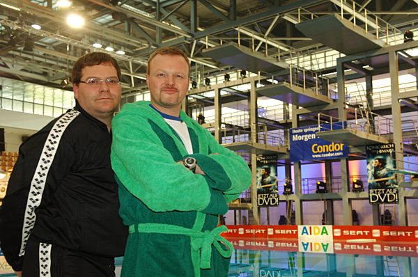 "Das große TV total Turmspringen 2005" in Berlin