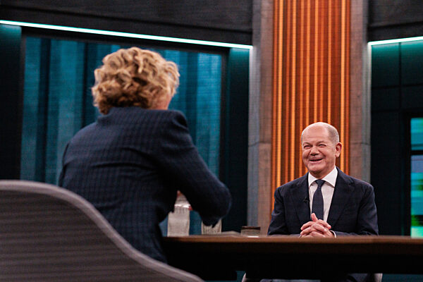 ARD-Sendung «Caren Miosga» mit Bundeskanzler Scholz