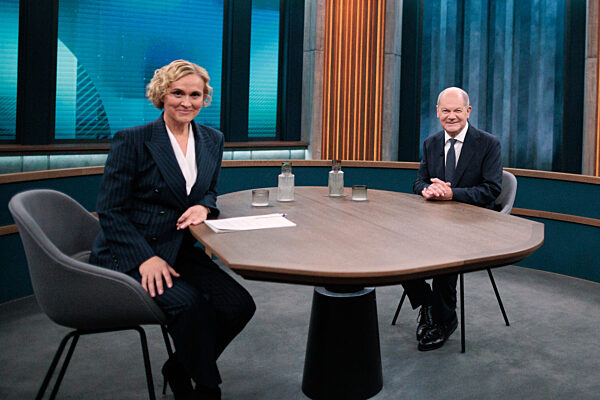 ARD-Sendung «Caren Miosga» mit Bundeskanzler Scholz