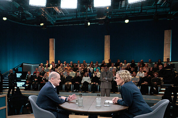 ARD-Sendung «Caren Miosga» mit Bundeskanzler Scholz