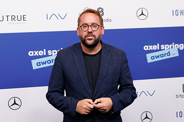 Verleihung Axel Springer Award