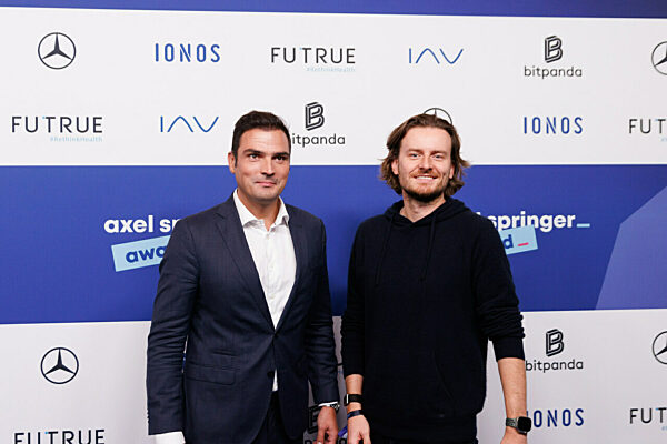 Verleihung Axel Springer Award