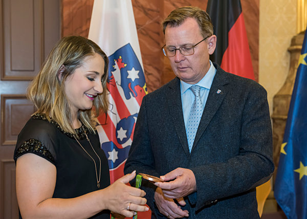 Ministerpräsident Ramelow ehrt Thüringer Olympioniken