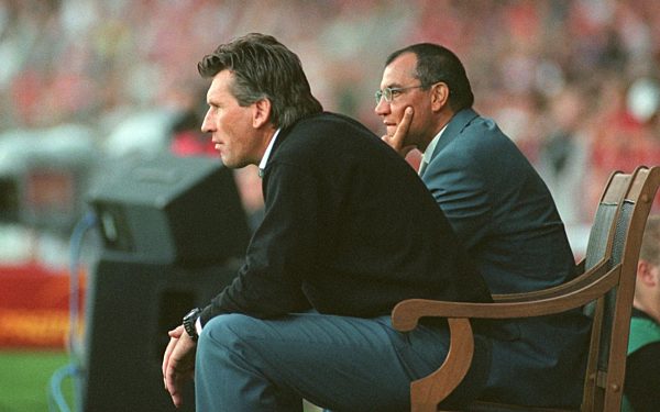 Fußball: Felix Magath und Manfred Kaltz