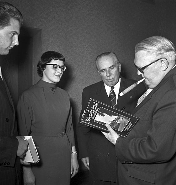 Freissprechungsfeier mit Minister Erhard