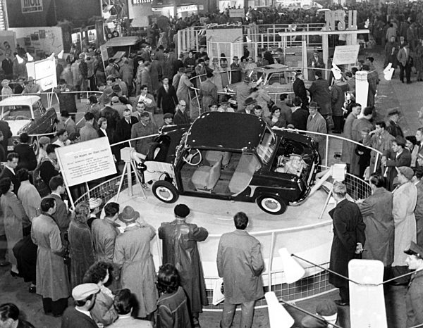 International Automobile Exhibition in Frankfurt 1957