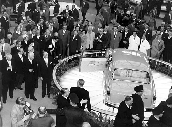 International Automobile Exhibition in Frankfurt 1957