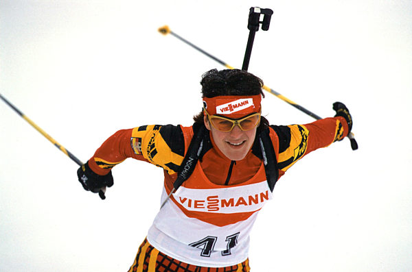 Disl, Uschi - Aktion - Langlauf - Biathlon - Wintersport