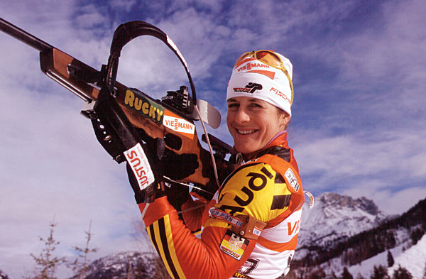 Disl, Uschi - Feature - Biathlon Welt Cup -Saison 99 / 2000  -  Biathlon -...