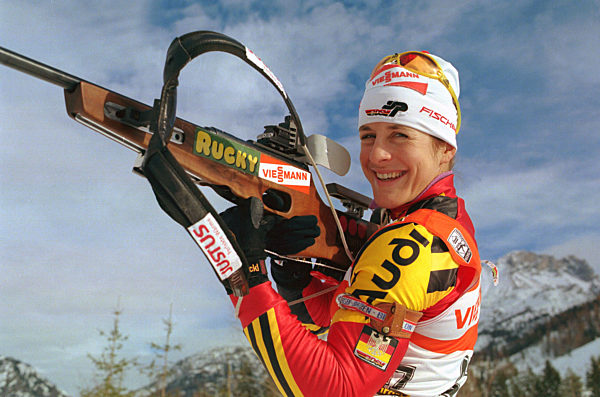 Uschi DISL - Biathlon - Saison. 99 / 2000                                   ...