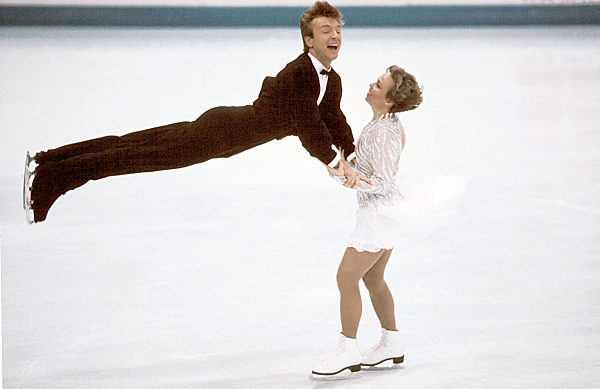 Torwill, Jean - Dean, Christopher - Aktion - Eistanz - Eiskunstlaufen -...