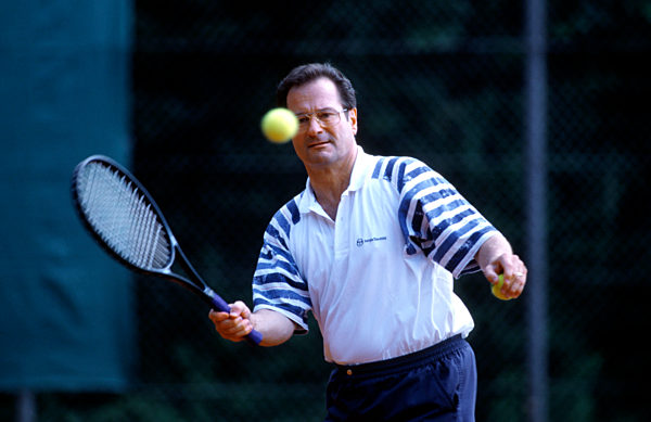 Klaus Kinkel , ehemaliger Bundesaußenminister Aktion Tennis ,