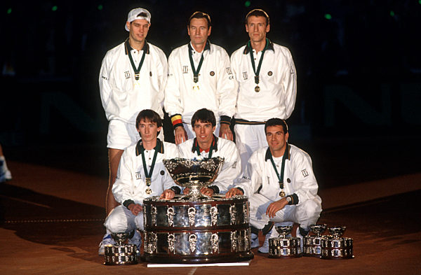 Davis-Cup 1993 - Sieg für die deutsche Mannschaft