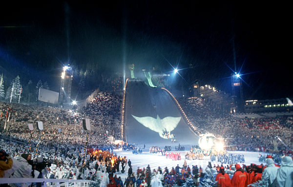 Olympische Winterspiele 1994 in Lillehammer - Eröffnungsfeier