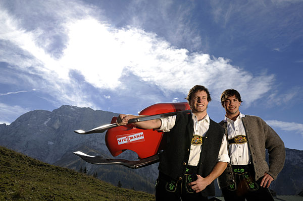 Wintersportler privat