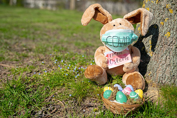 Symbolbild, Symbolfoto Ostern und Corona in Koeln 31.03.2020
