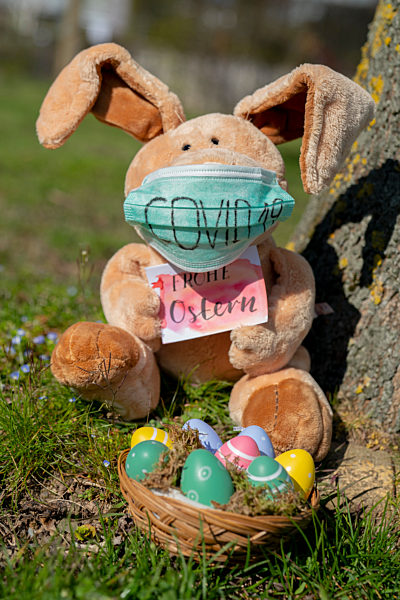 Symbolbild, Symbolfoto Ostern und Corona in Koeln 31.03.2020