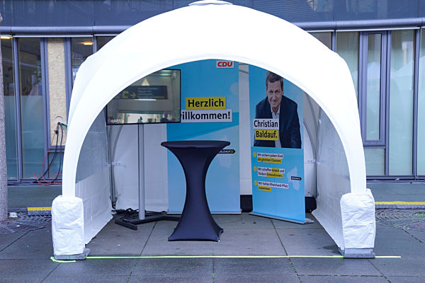 Wahlabend der Landtagswahl Rheinland-Pfalz