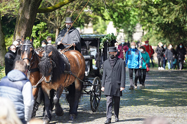 Beerdigung von Willi Herren in Koeln