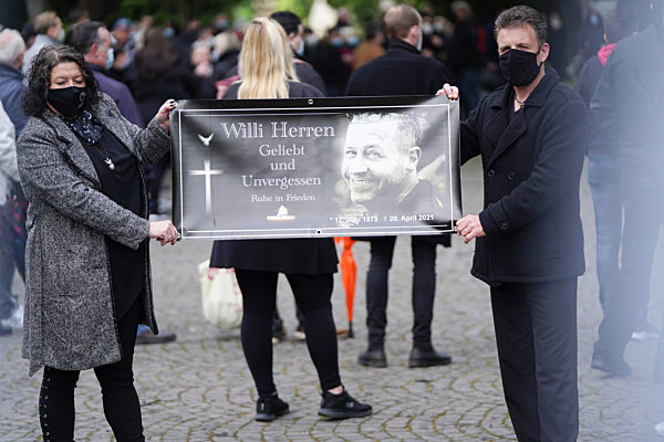 Beerdigung von Willi Herren in Koeln