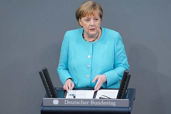 236. Sitzung des Deutschen Bundestag Regierungserklaerung der Bundeskanzlerin